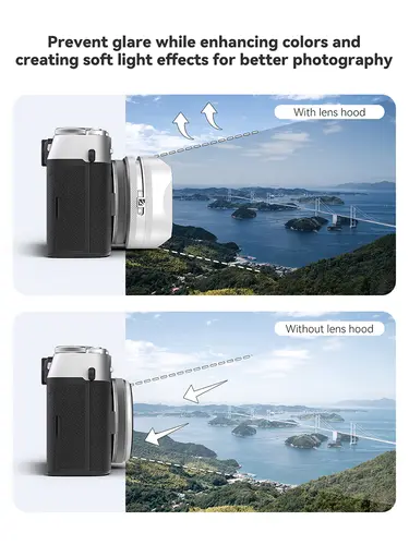 Freewell New Style CPL/GMIST Filter With Lens Hood Compatible With Fujifilm X100VI X100V X100S X100T X100F Fuji Series Cameras - Image 4