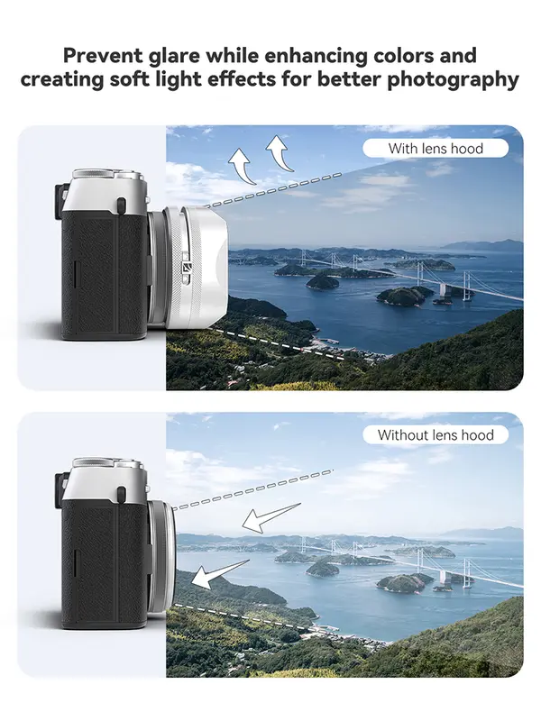 Freewell New Style CPL/GMIST Filter With Lens Hood Compatible With Fujifilm X100VI X100V X100S X100T X100F Fuji Series Cameras - Image 4
