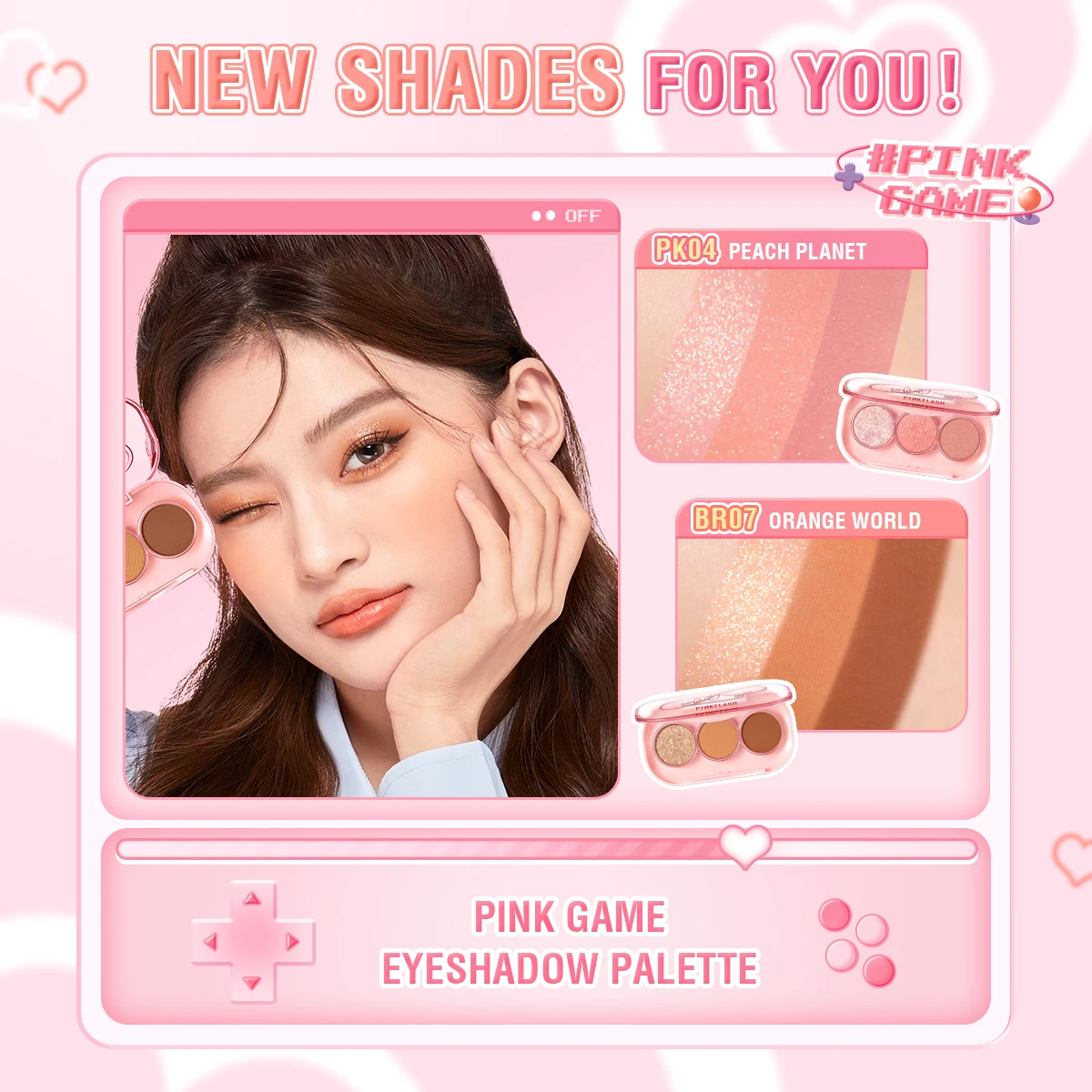 PINKFLASH Full Makeup Set Mascara Eyeliner Face Foundation Lipstick Eyeshadow Waterproof Long-lasting Makeup Base Kit Cosmetics 5