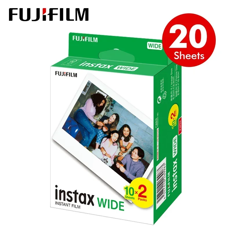 Fujifilm Instax Wide Film Wide Photo Paper For Fuji Instax Camera 210 300 500AF Lomography Link Printer