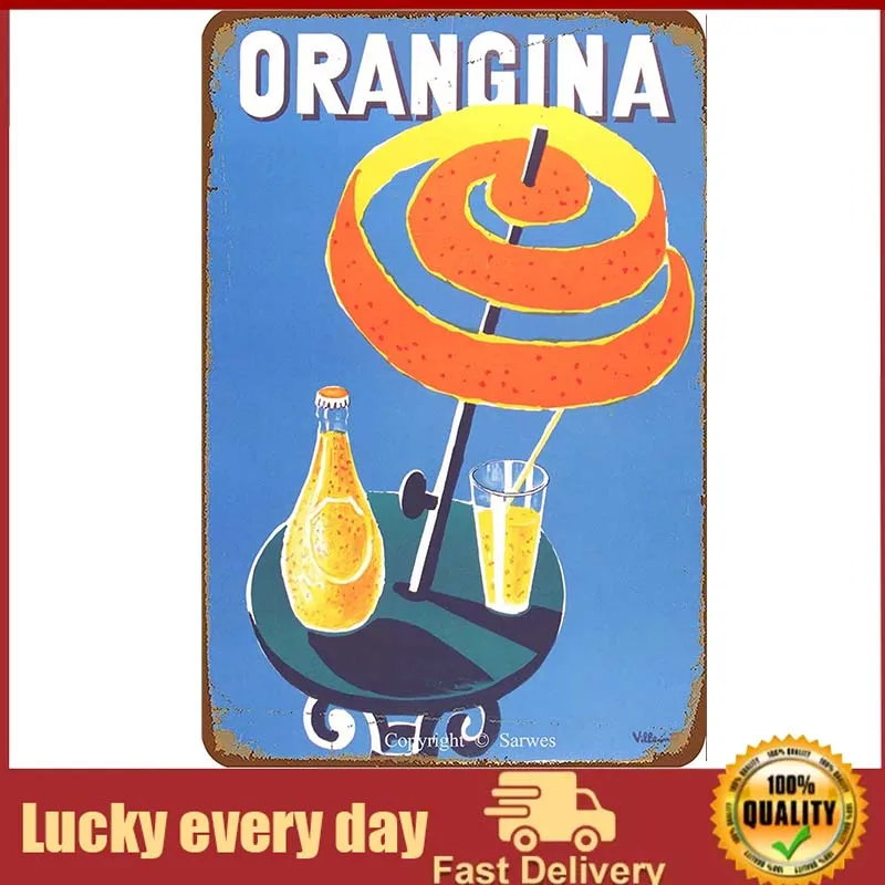 Orangite Vintage Metal Tin Sign Funny Poster For Home Bar People Cave Wall Decor Creative Gift Room Decoration Men Vintage