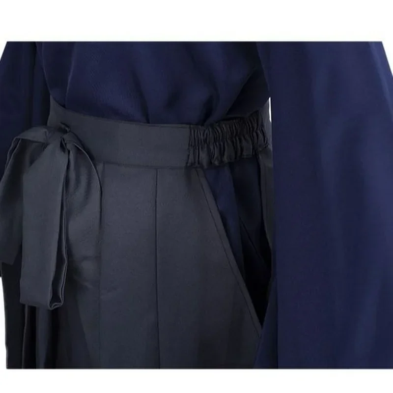 Ensemble Kimono Japonais Kung Fu pour Homme et Femme, K/H, Uniforme Hakama Aïkido, Vêtements d'arts martiaux