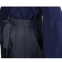 Ensemble Kimono Japonais Kung Fu pour Homme et Femme, K/H, Uniforme Hakama Aïkido, Vêtements d'arts martiaux 3