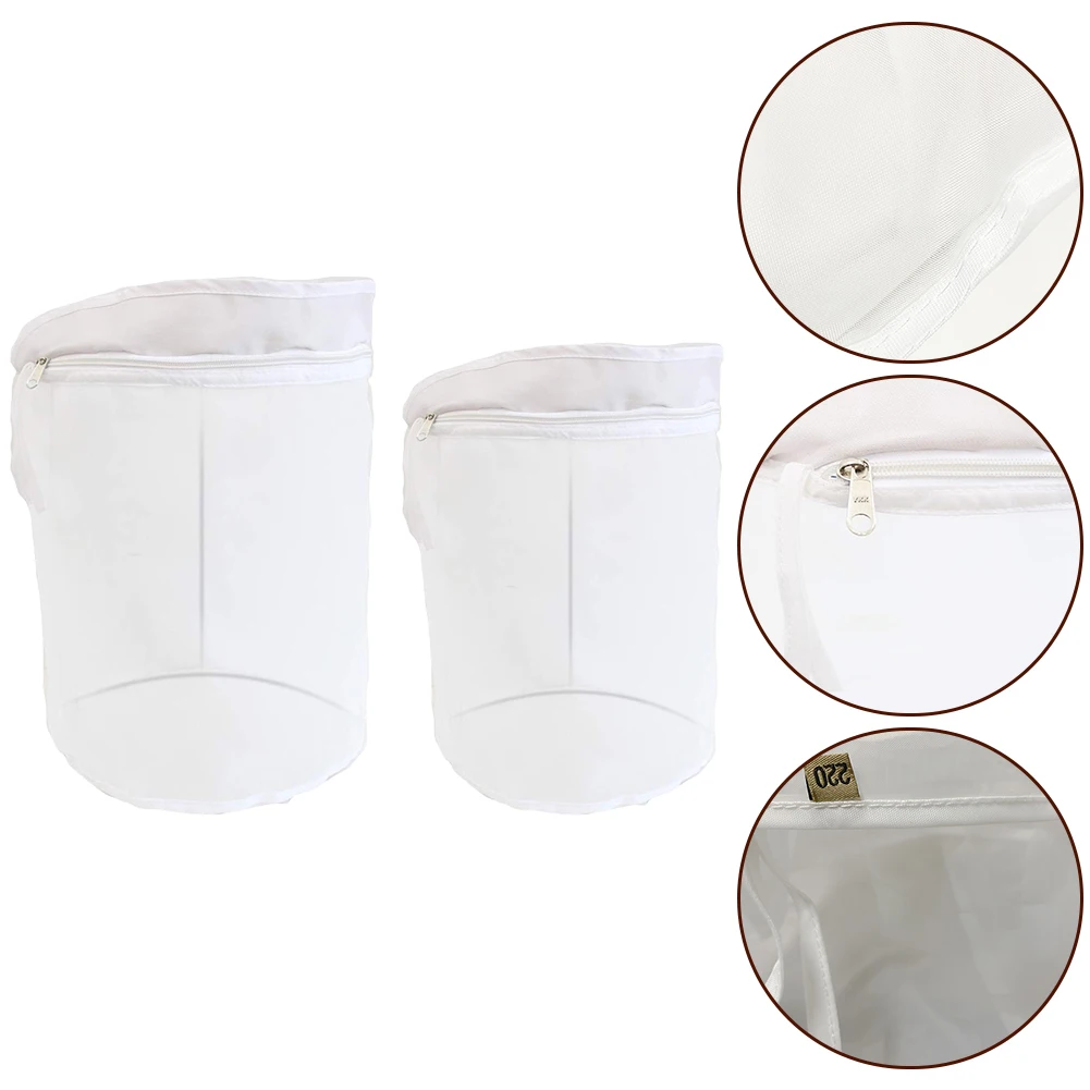 Plant Filtration Bag 2/5 Gallon Filter Bag Nylon Bubble Bags Plants Herbal Essence Extractor Plant Residue