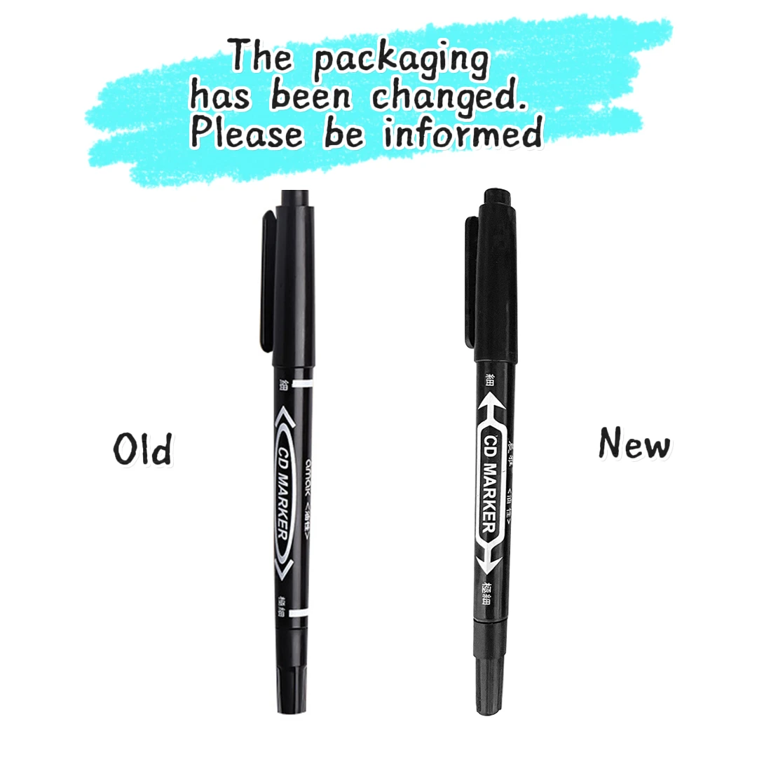 Set of 10 Waterproof Dual-Tip Colored Markers for Sketching and Art Supplies