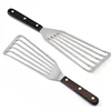 Stainless Steel Slotted Turner & Fish Spatula With Wooden Handle - Kitchen Tools by Leeseph 2