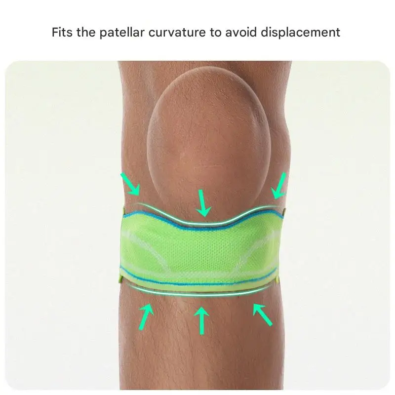 Silicone Knee Brace for Running Cycling Mountaineering