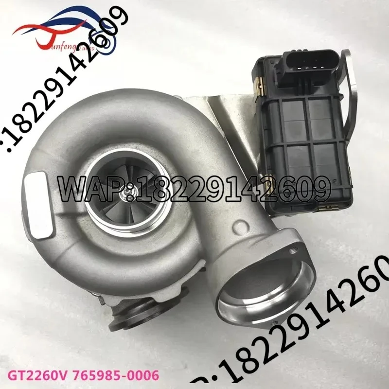 BMW X5 3.0 d E70 V8 M57TU2 엔진용 GTB2260VK 트윈 터보 V8 터보차저 765985-0010 11657796314K11 765985-0006