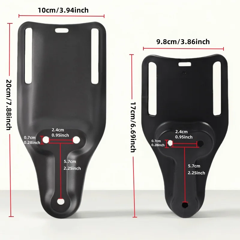 Tactical Belt Holster Adapter with Low Ride Loop