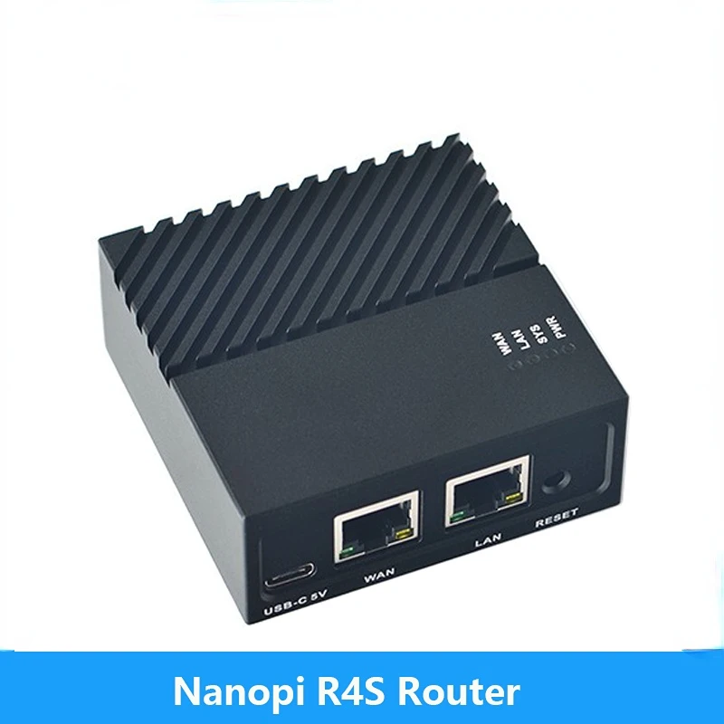 FriendlyElec Nanopi R4S Mini Portable Travel Router OpenWRT with Dual ...