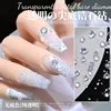 100PCS Sparkle Tiny Round Sharp Zircon 0.9-4mm Clear Transparent Nake Diamond Nail Art Rhinestones Decorations Manicure Charms 2