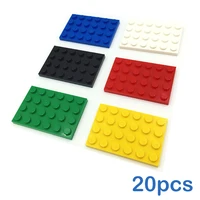 20pcs DIY Building Blocks Thin Figures Bricks 4x6 Dots 12Color Educational Creative Compatible With Brand Toys for Children 3032 1