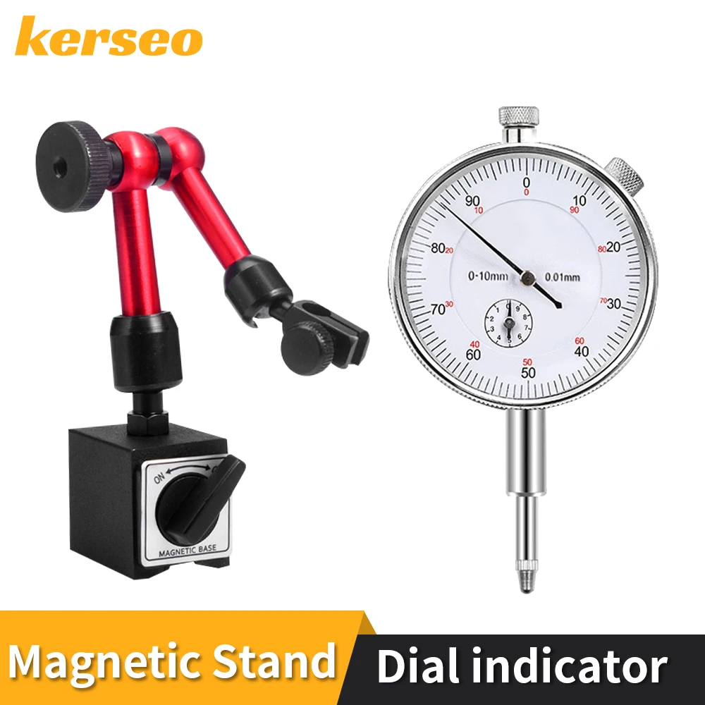Magnetic Base Holder for Dial Indicator Measuring Tools