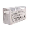 Wooden Storage Rack For Baking Utensils Move Around Countertops With Ease For Kitchen Hopsticks Spoon Storage Box Widely Used 2