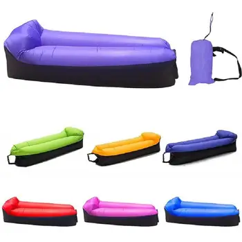 Adult Beach Lounge Chair Fast Folding Camping Sleeping Bag Waterproof Inflatable Sofa Bag Lazy Camping Sleeping