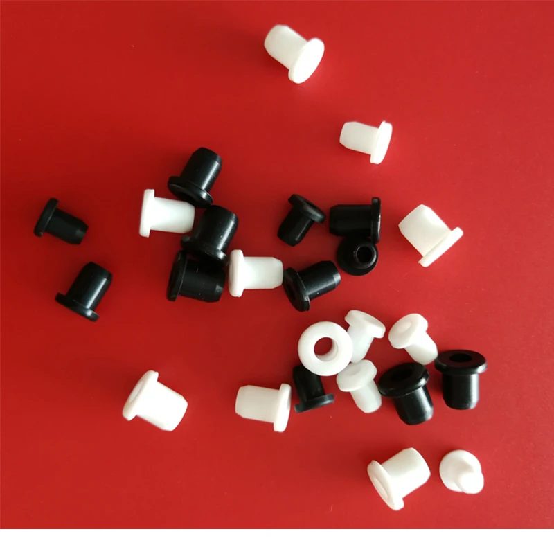 Assorted Silicone Rubber Grommets & Plugs - Snap-On, 18mm To 50.6mm, For Cable & Hole Protection