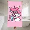 S-Sanrio M-My M-Melody Towel Quick Drying Pure Cotton Polyester Thick Bath Towel For Children And Adults, Sports Travel 5