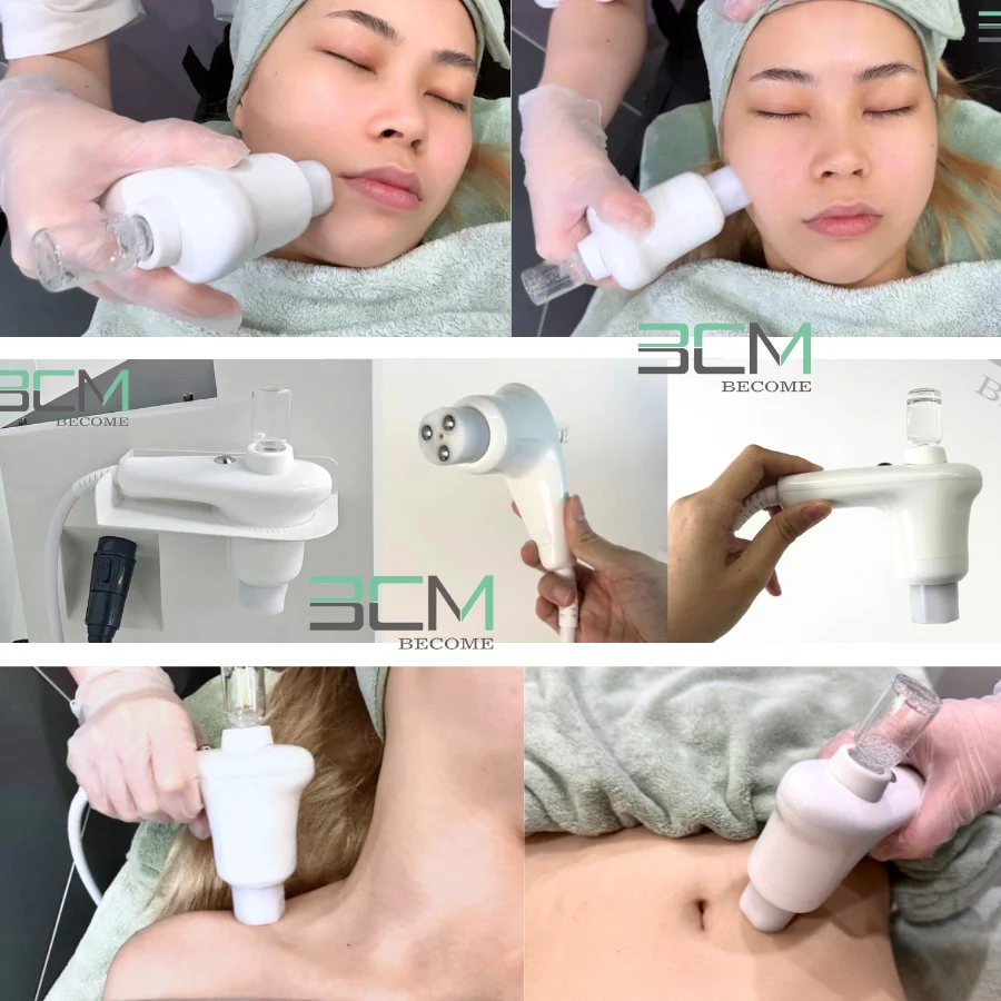 Non-Invasive Introduce Skincare Products Into the Skin DEEPBA Dermo Electro Poration Spa Machine