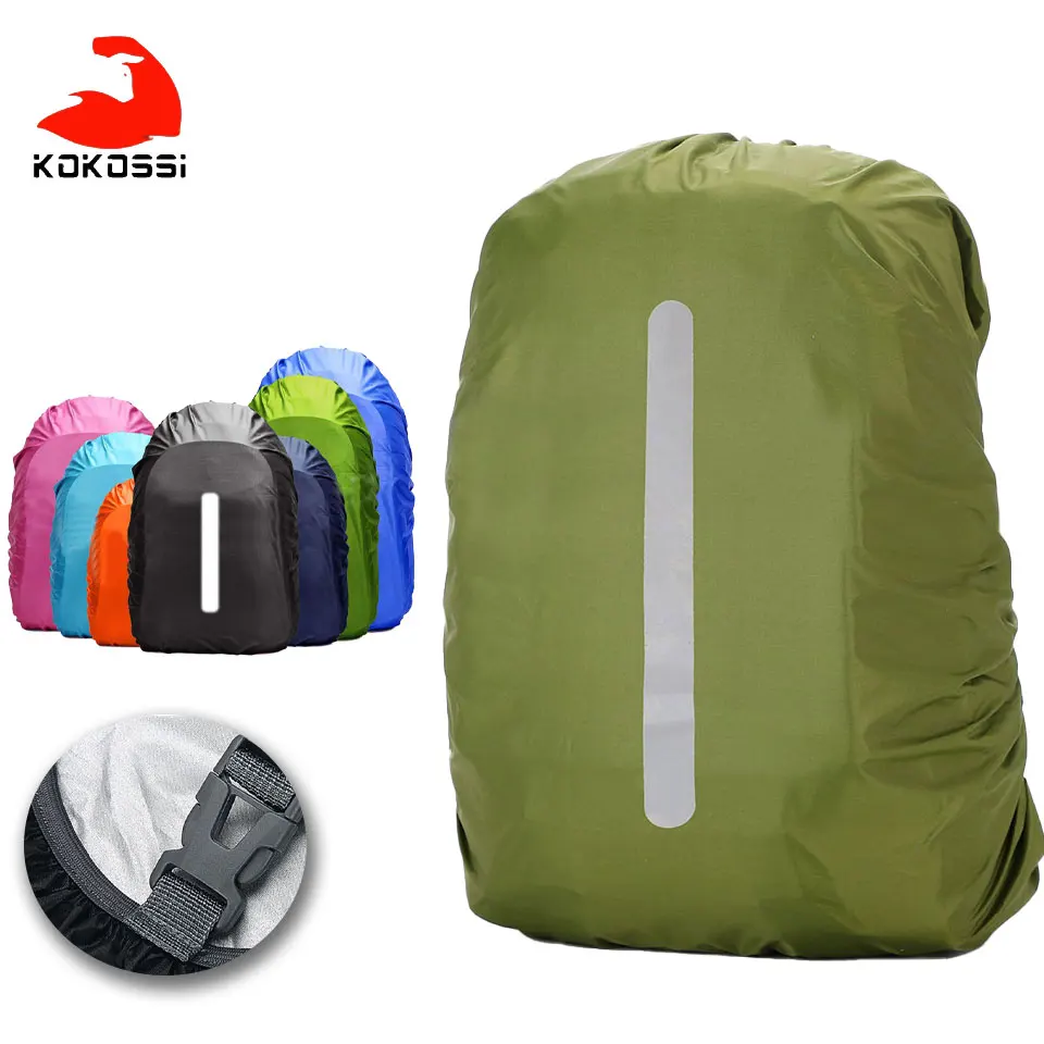 Funda impermeable para lluvia, mochila táctica para deportes al aire libre,  ciclismo, polvo, bolsa para campamento, senderismo, escalada, 30-40L -  AliExpress