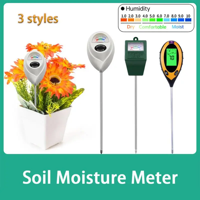 

Soil Moisture Meter Plant Soil Tester Monitor Humidity Detector Hygrometer Flower Water Analyzer Testing Instrument Garden Tool