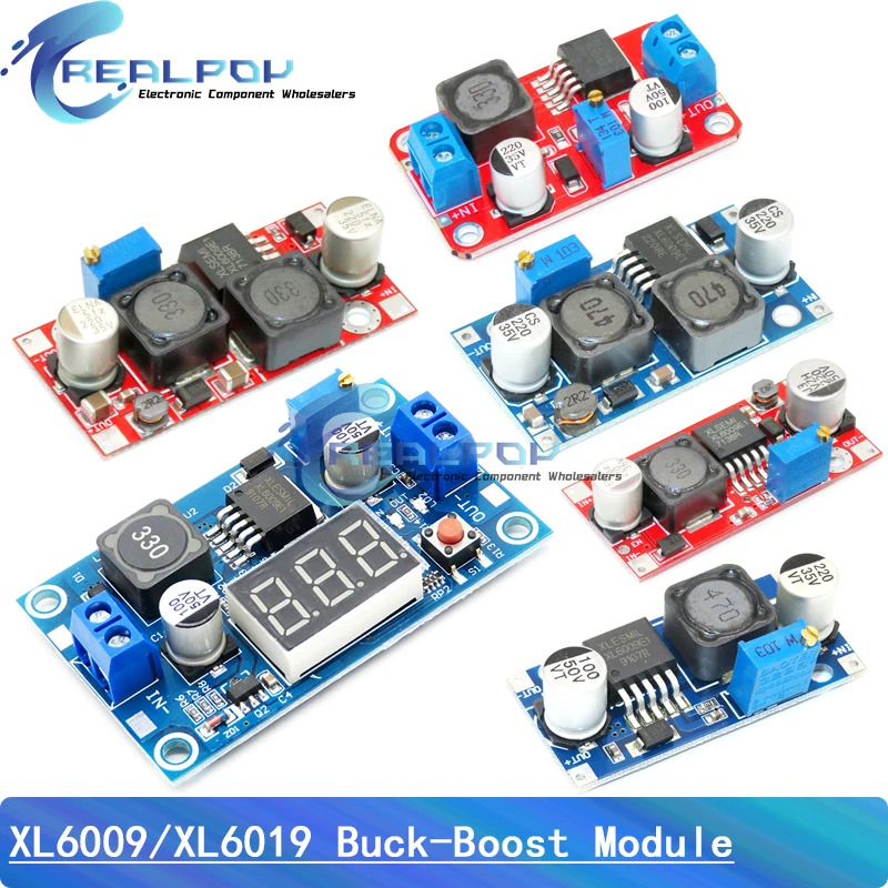 Xl6009 Xl6019 4A Boost Converter Step Up Regolabile 15W 5-32V A 5-50V Dc-Dc Modulo Di Alimentazione Ad Alte Prestazioni A Bassa Ondulazione