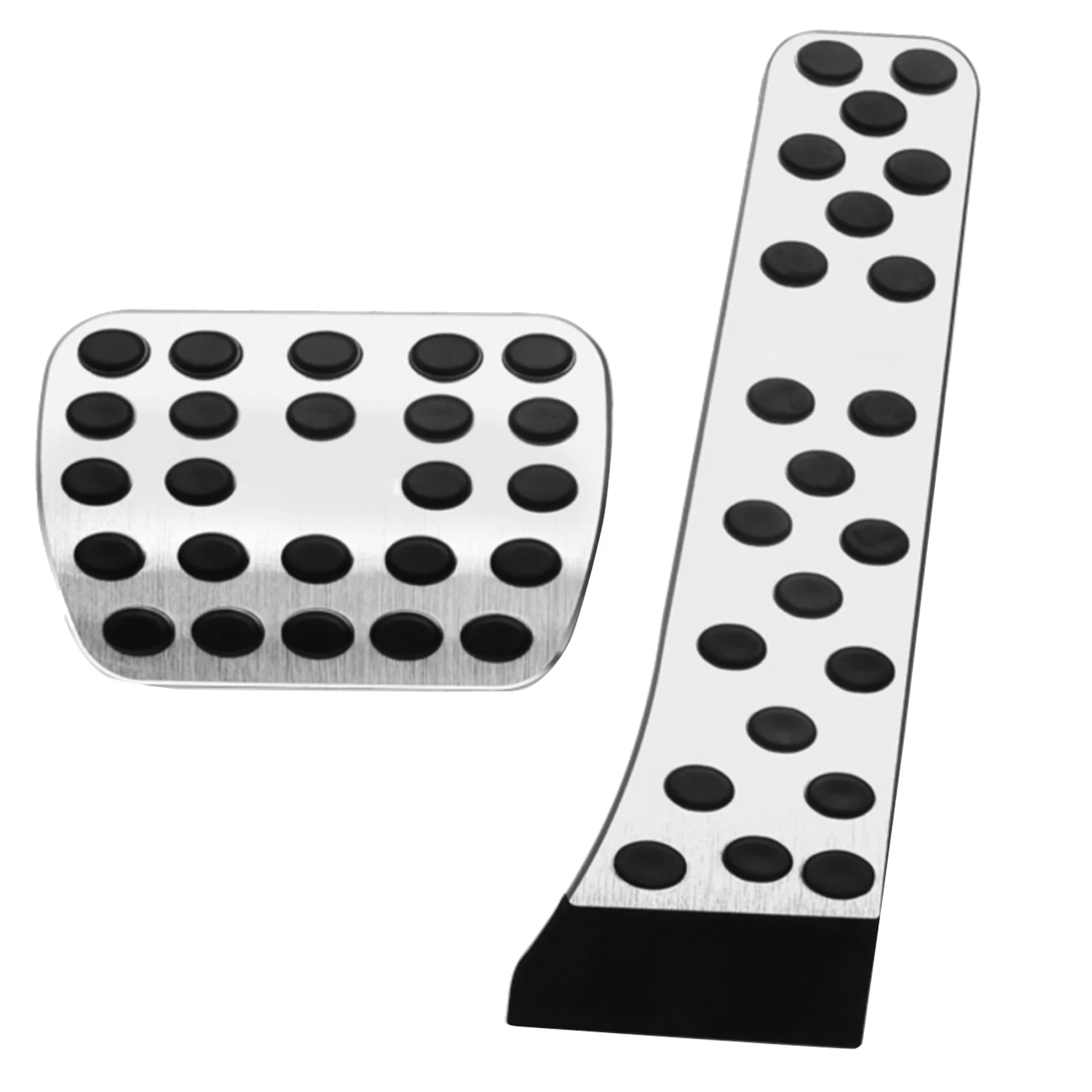 Car Accessories Aluminum Alloy Brake Gas Pedal Pads Cover 2pcs For Mercedes Benz E Class W214 S214
