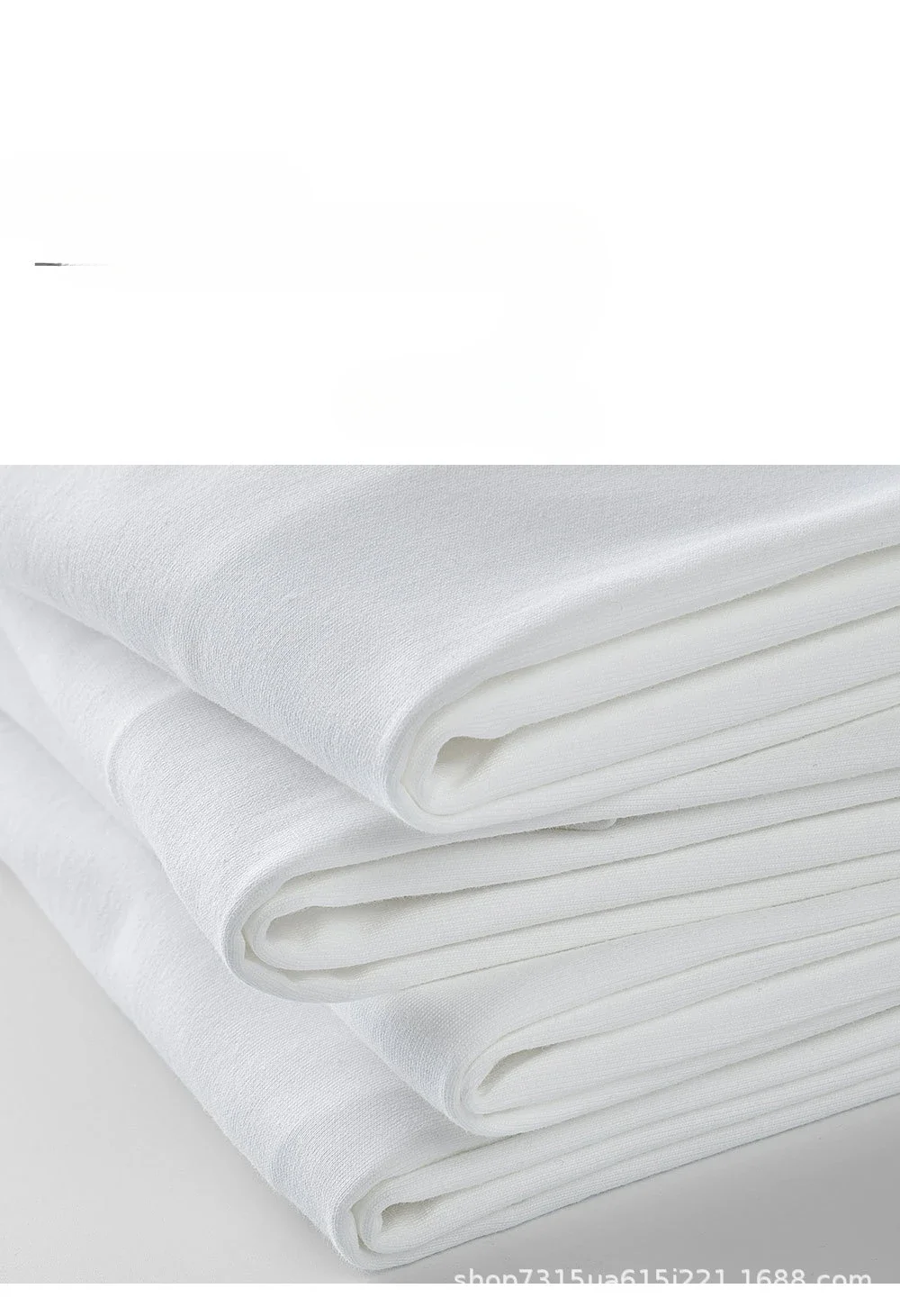 Beige Heavyweight Cotton T-shirt size chart
