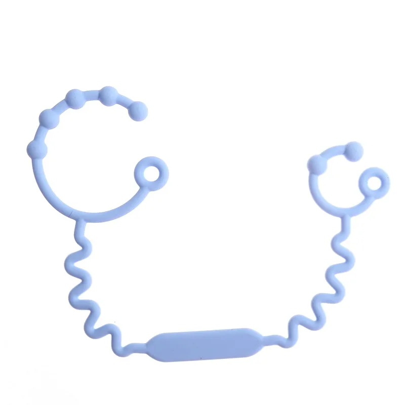 Baby Anti-drop Chain Silicone Pacifier Clips Infant Soother Chain Clips Baby Bottle Cup Toy Hanging Rope Anti loss Belt pacifier chain pacifier clip pacifier accessories teether clip