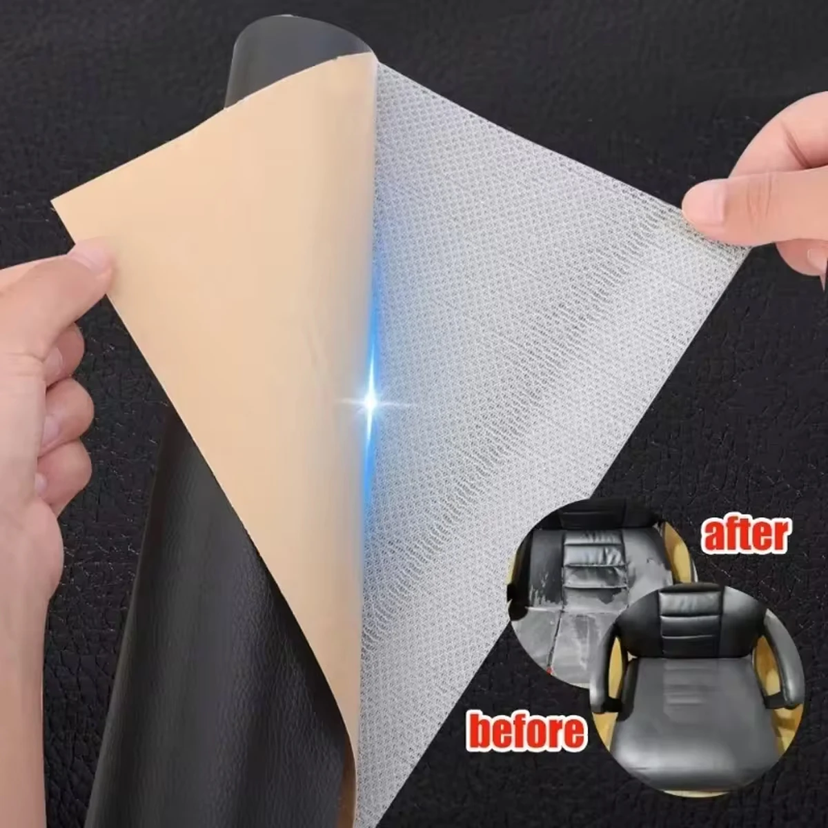 Genuine Leather Repair Stickers – Multiple Colors & Sizes 4