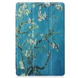 12 - Inch Tablet Tri - Fold Smart Protective Case, PU Leather Portable Shell - Teclast T60 12 - inch (XH)