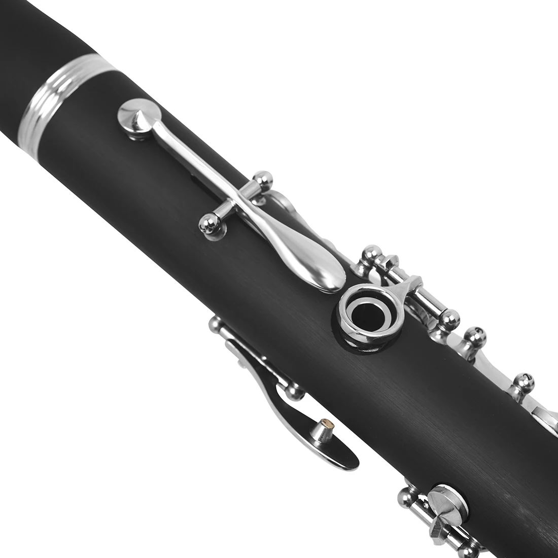  SLADE Professional Clarinet C Tune 17 Keys Woodwind Instrument Bakelite Body White Copper Keys with Box Reed Accessories