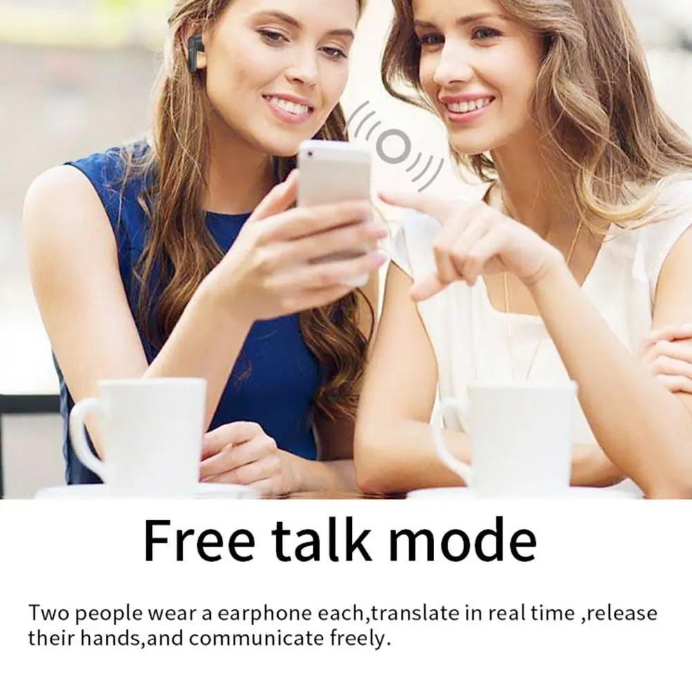 Translation Headphones Translanguages Instant Translate Smart Voice Translator Wireless Bluetooth translator earbuds voice translator language translator translator earphones translation headset