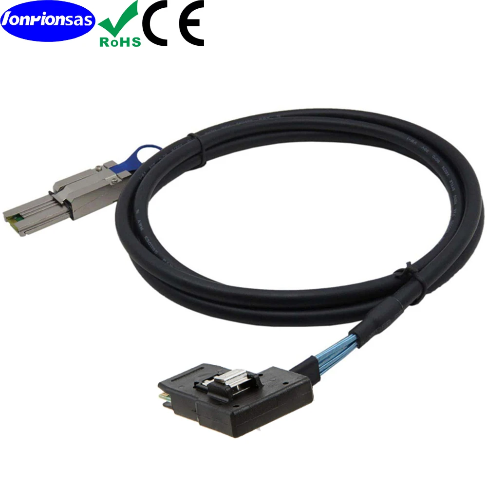 �̴� SAS HD SFF-8088 ��-�̴� SAS SFF-8087 ���� ������ ���� ���̺�, 26P