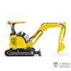 LESU 1/14 PC30 Metal Mini RC Hydraulic Excavator 6CH Valve Digger ST8 Radio Control Finished Trucks Car Light Machine Toys 2