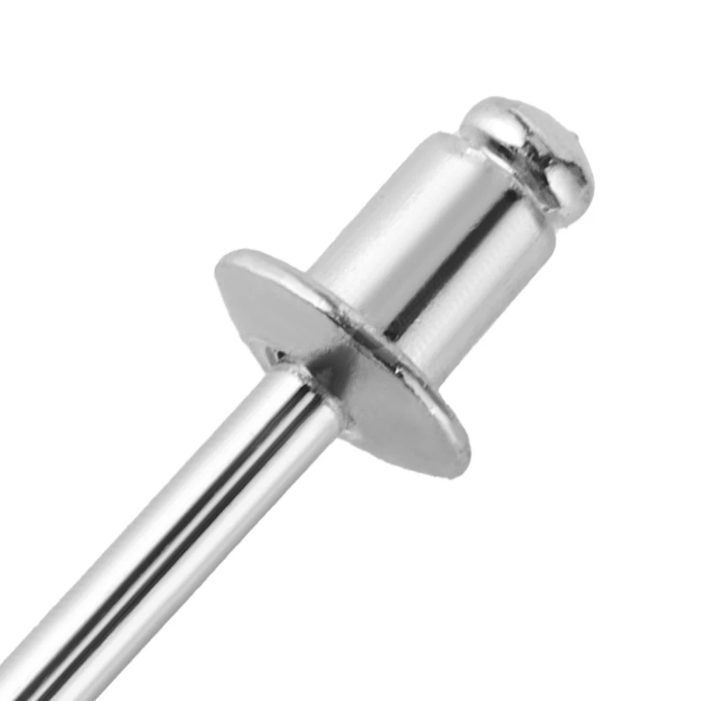 Rivets and Fasteners Rivets and Screws 50pcs Aluminium Pop Blind Rivets 2.4mm/3.2mm/4mm/4.8mm Dome Head Blind Rivet Steel Shank Mandrel Exhaust Rivets Pop Pull Rivet