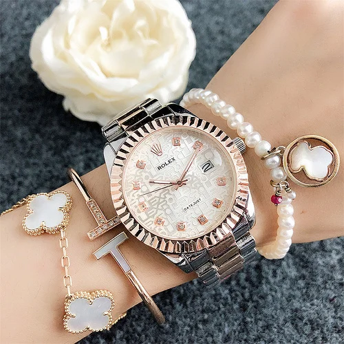 

Новинка 2023, модные мужские и женские часы, роскошные классические повседневные большие наручные часы с бриллиантами в стиле ретро