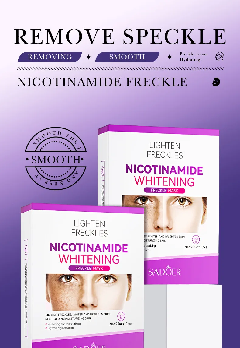 Niacinamide Whitening Freckle Mask Image 2