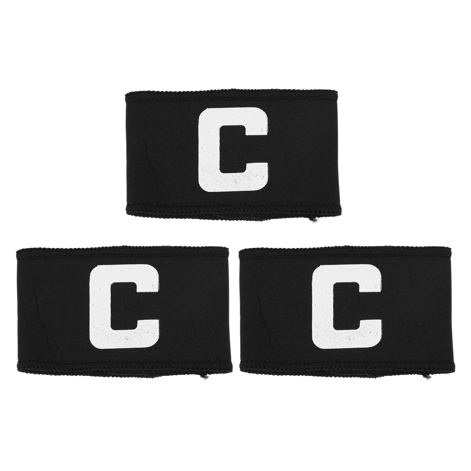 3 Pcs Football Armband Team Leader Soccer Captain Adult Adjustable Sport Captains Blue Equipment Sports Bands Man