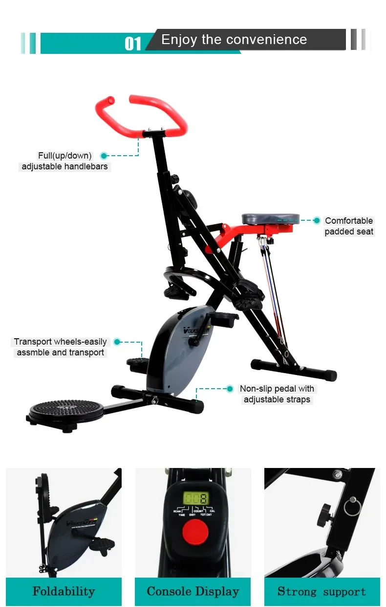 High Quality Home Use Fitness Equipment Body Building Horse Riding Machine