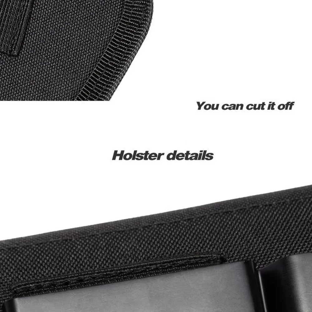 Gun Holster Outdoor Tactical Hunting Holster Nylon Concealed Gun Pouch for Glock Sig Sauer Beretta Kahr IWB