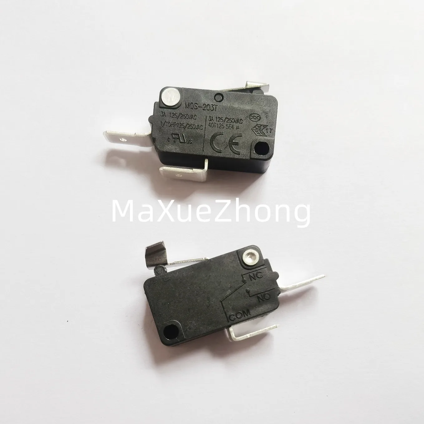 Original-new-100-MQS-203T-micro-switch-2pin-normally-open-silver ...