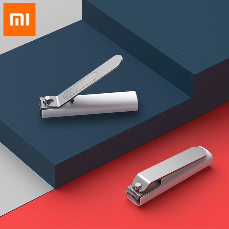  Кусачки для ногтей из нержавеющей стали Xiaomi Mijia с крышкой от брызг 