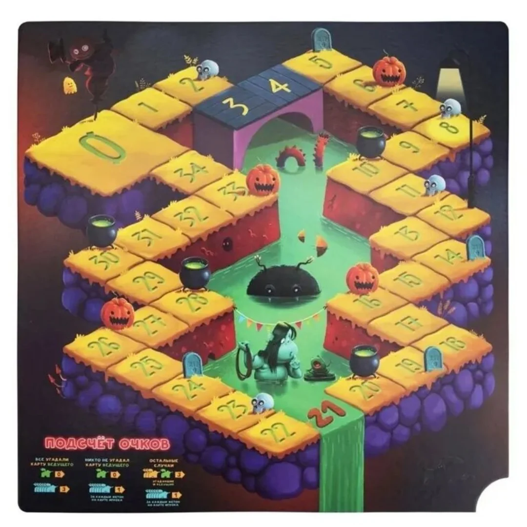 Board game for the association "imajinarium" horror stories, card game, holiday gift (a small shade of color) 3