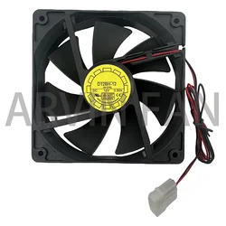 Brand New Original D12BH-12 12cm 12025 120x120x25mm 120mm 12V 0.30A Double Ball Chassis Power Supply Cooling Fan