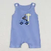 Boutique Infant Baby Boys Rompers Green Checkered Fish Print Cute Rompers New Fashion Toddler Boys Clothes Jumpsuits Wholesale 3