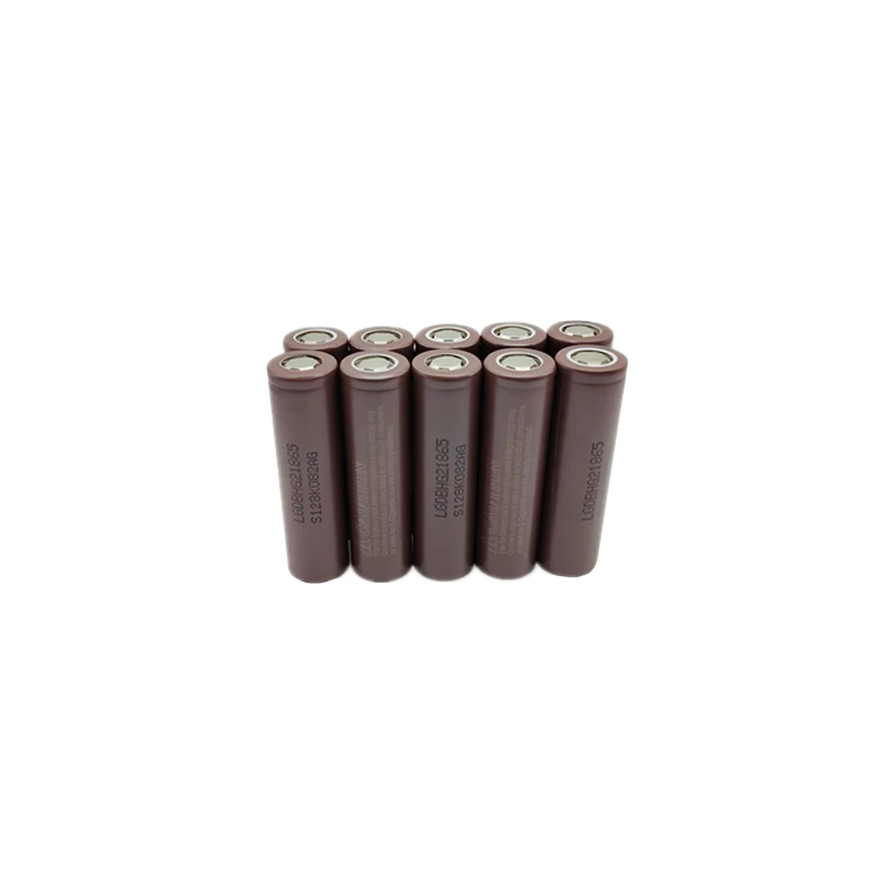Bateria de Lítio Recarregável Polenghi com Carregador 100 Seguro e Durável Capacidade Verdadeira 18650 Hg2 2200mah 3.7v - Image 3