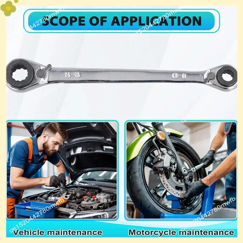 Double End Ratchet Wrench 3