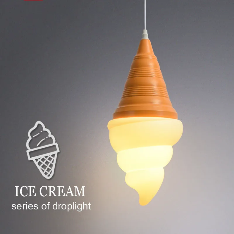 Summer Ice Cream Led Lamp For Dessert Shop Coffee Bar Kids Restaurant