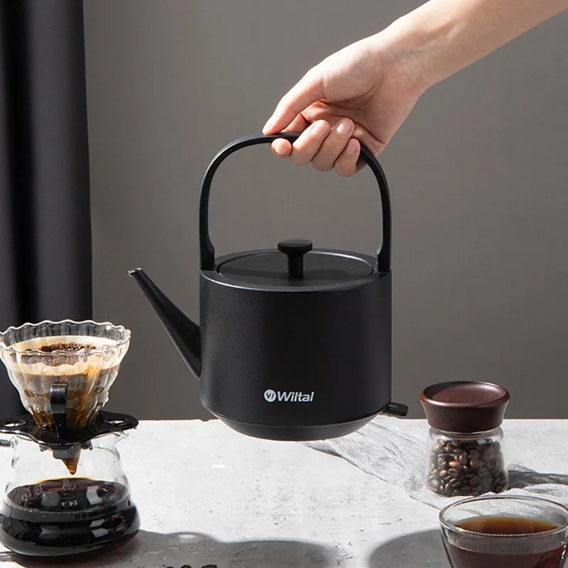 800ML Desktop Teapot 1200W Stainless Steel Electric Kettle UK Thermostat Water  Boiler Safe Protection Auto Off Retro Tea Pot - AliExpress