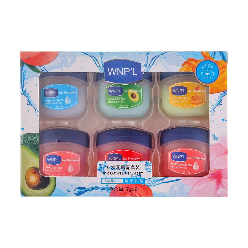 8/6/4/1PCs Lip Balm Moisturizing Lipstick Base Moisturizer Makeup Natural Plant Anti-Cracking Lip Care Petroleum Jelly Lip Balm 5